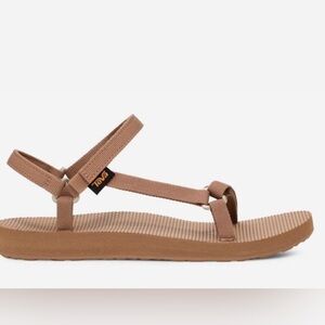 Teva Original Universal Slim Sandals Tigers Eye Tan Women's Sz 9